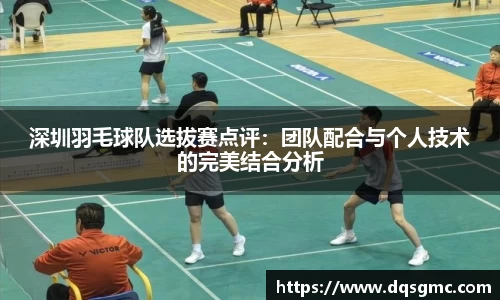 深圳羽毛球队选拔赛点评：团队配合与个人技术的完美结合分析